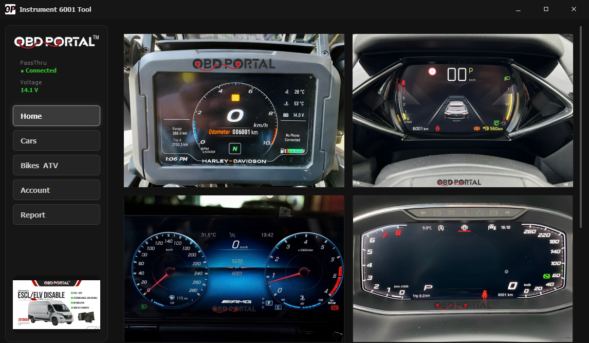 Instrument 6001 — KM Calibration Tool