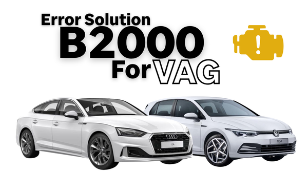 VAG B2000 Error Solution