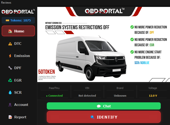 Emission Reset Tool