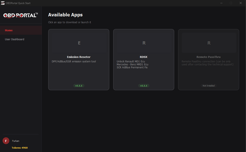 OBD Portal Quick Start